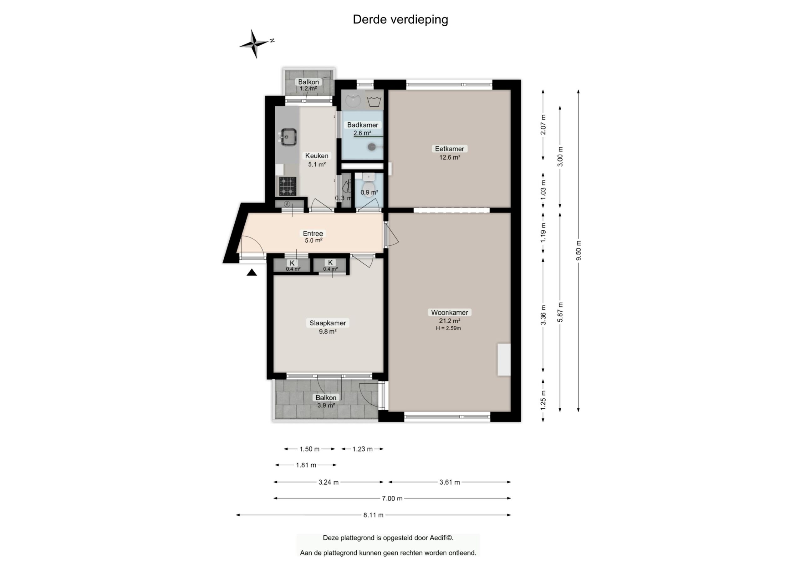 Kochstraat 192 - Plans in gallery item 2