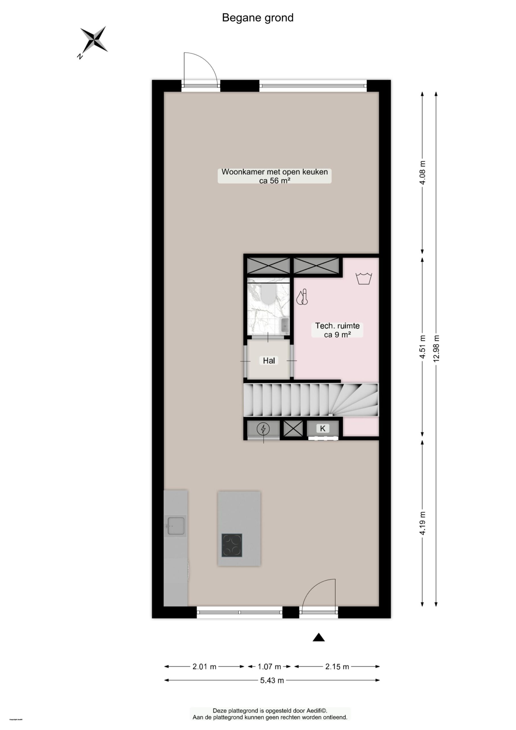 Oosterhamrikkade 97 D - Plans in gallery item 1