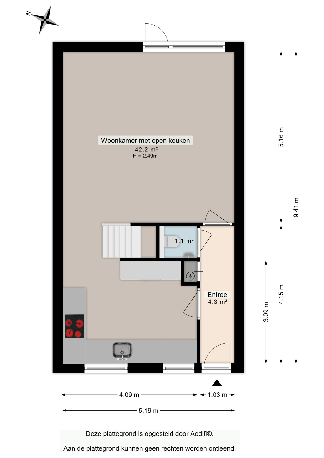 Damsterwaard 42 - Plans in gallery item 1
