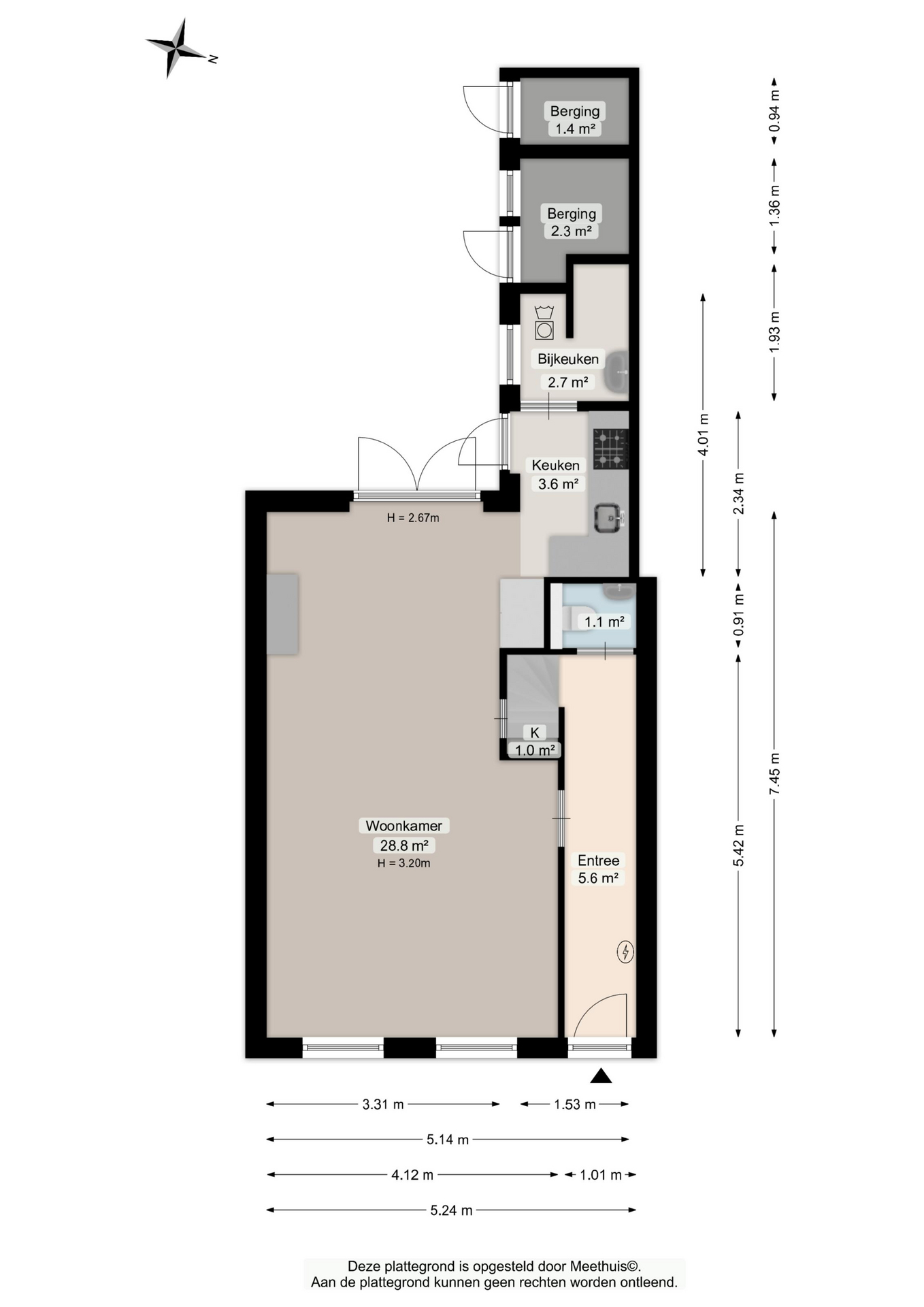 Ooster Badstraat 45 - Plans in gallery item 1