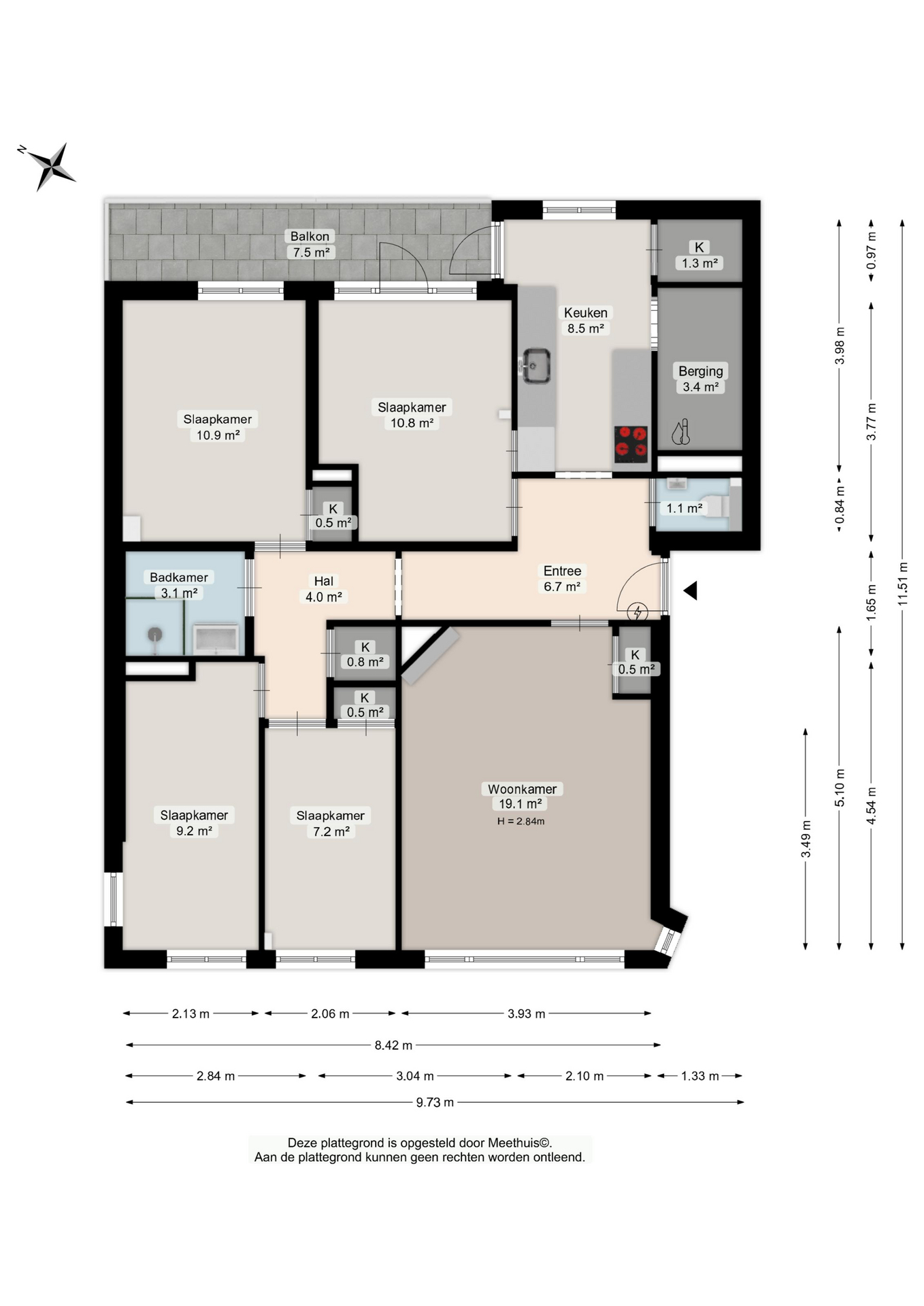Gorechtkade 15 B - Plans in gallery item 2