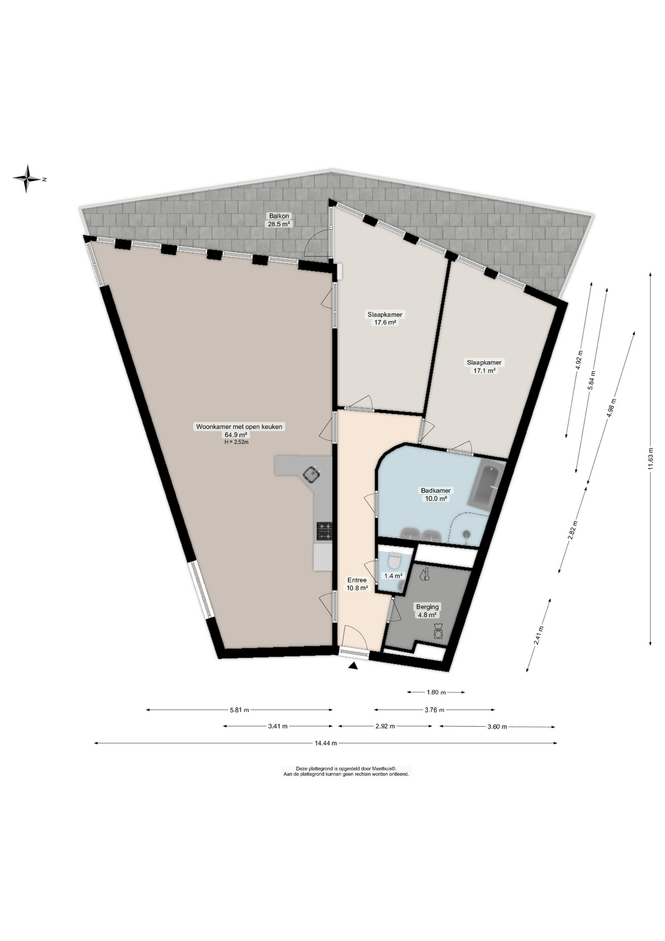 Plattegrond woning