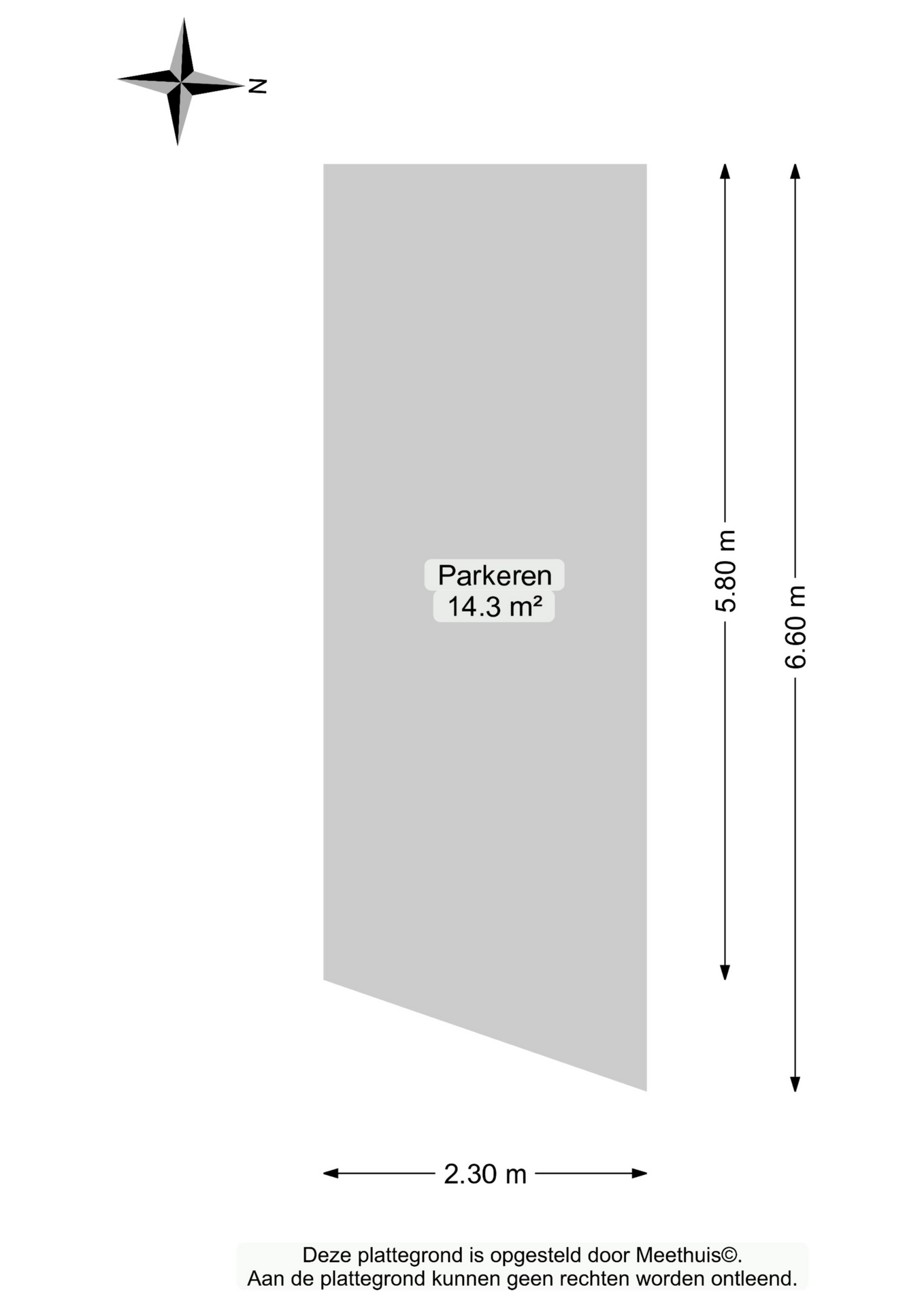 Plattegrond parkeerplaats