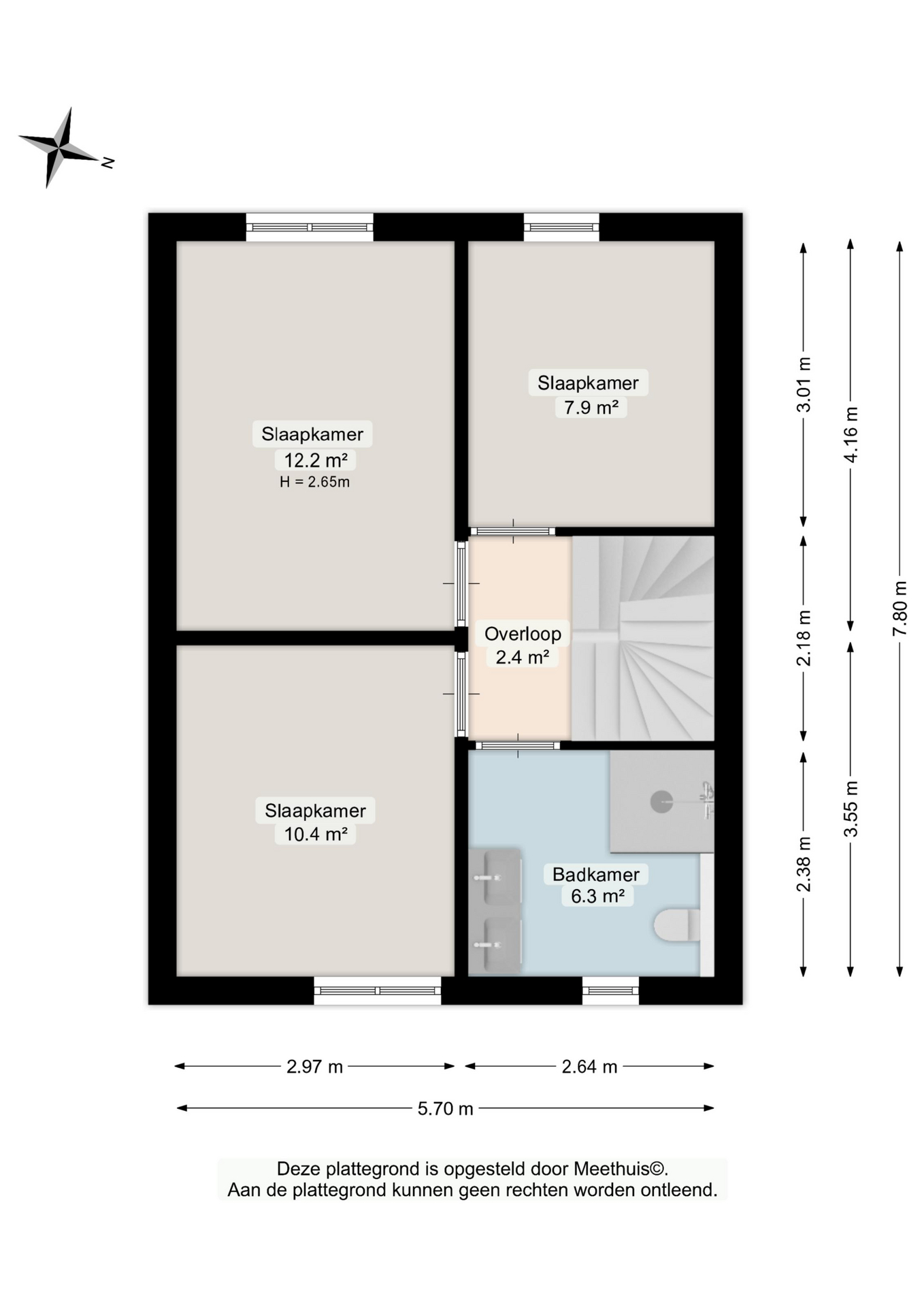 Grote Beerstraat 60 - Plans in gallery item 2