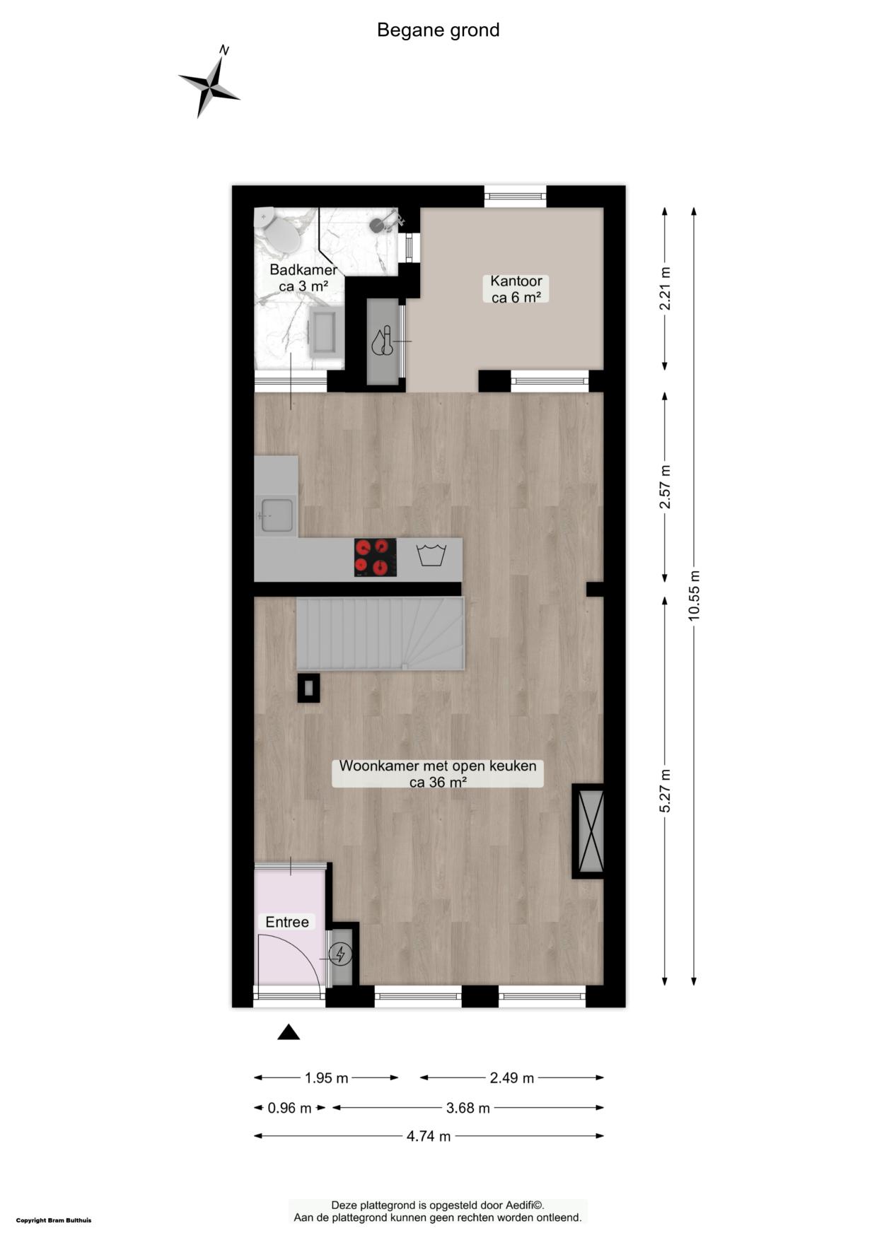 Nieuwe Blekerstraat 61 - Plans in gallery item 1