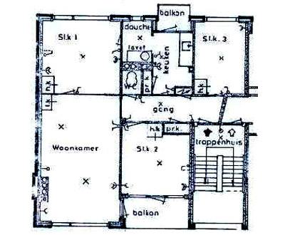 Vondellaan 422 - Plans in gallery item 1