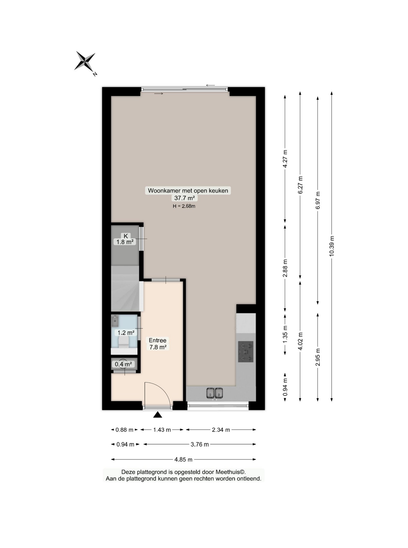 Langestraat 98 - Plans in gallery item 1