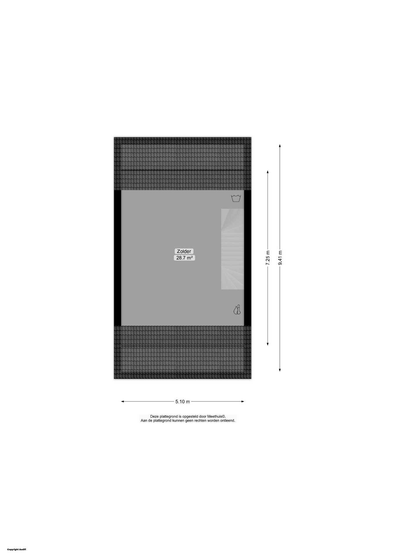 Turkooisstraat 6 C - Plans in gallery item 3