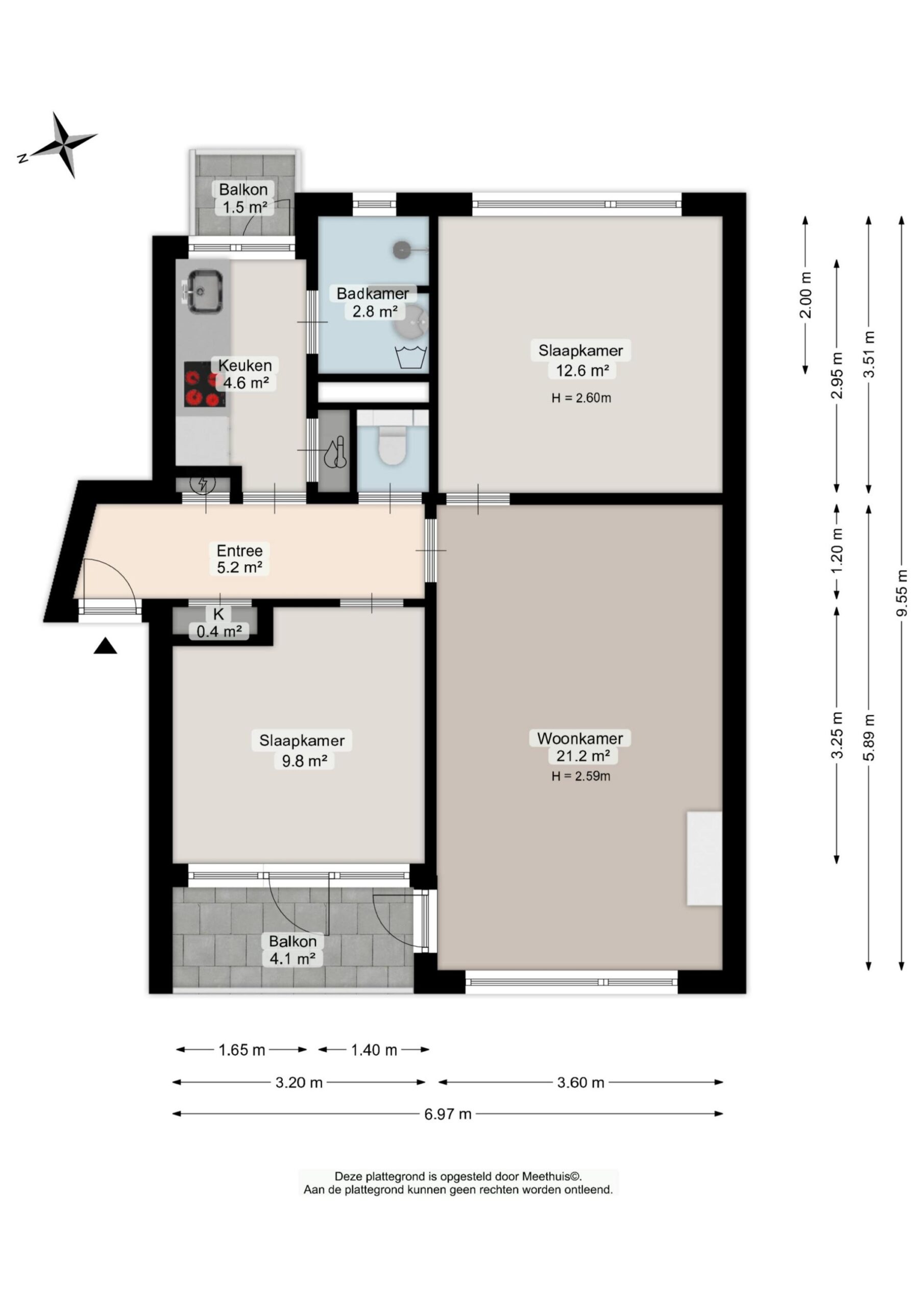 Paterswoldseweg 752 - Plans in gallery item 2