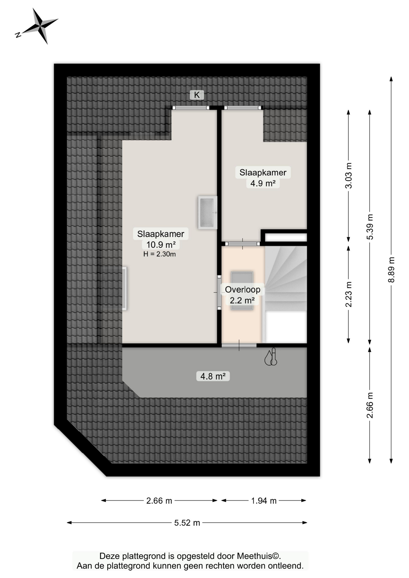 Bedumerstraat 137 A - Plans in gallery item 3
