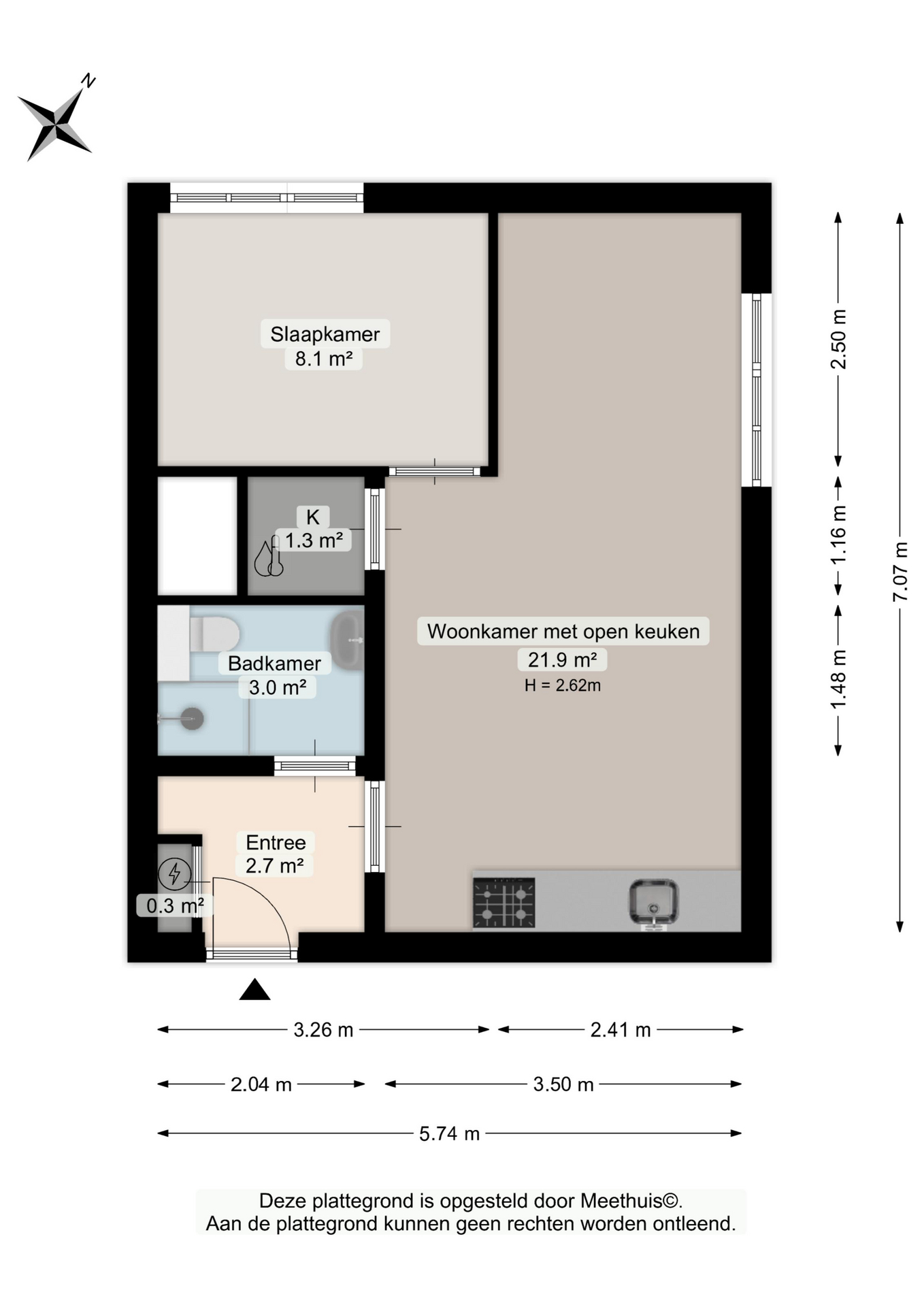 Wielewaalplein 258 - Plans in gallery item 1