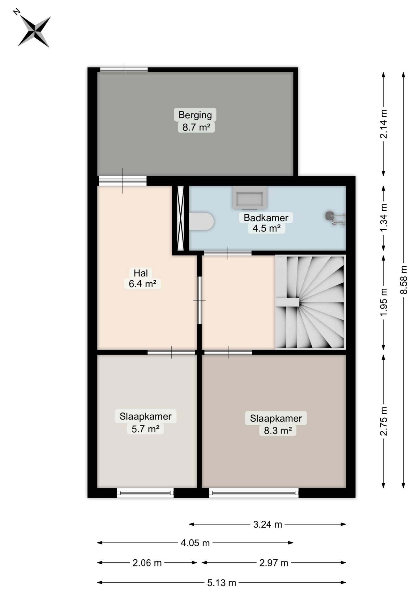 Friesestraatweg 22 5 - Plans in gallery item 2