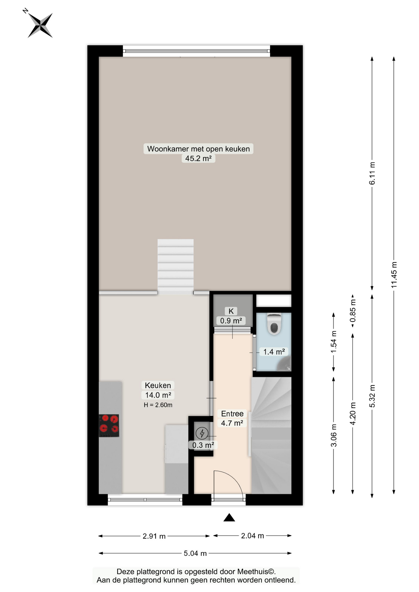 Van Iddekingeweg 138 57 - Plans in gallery item 1