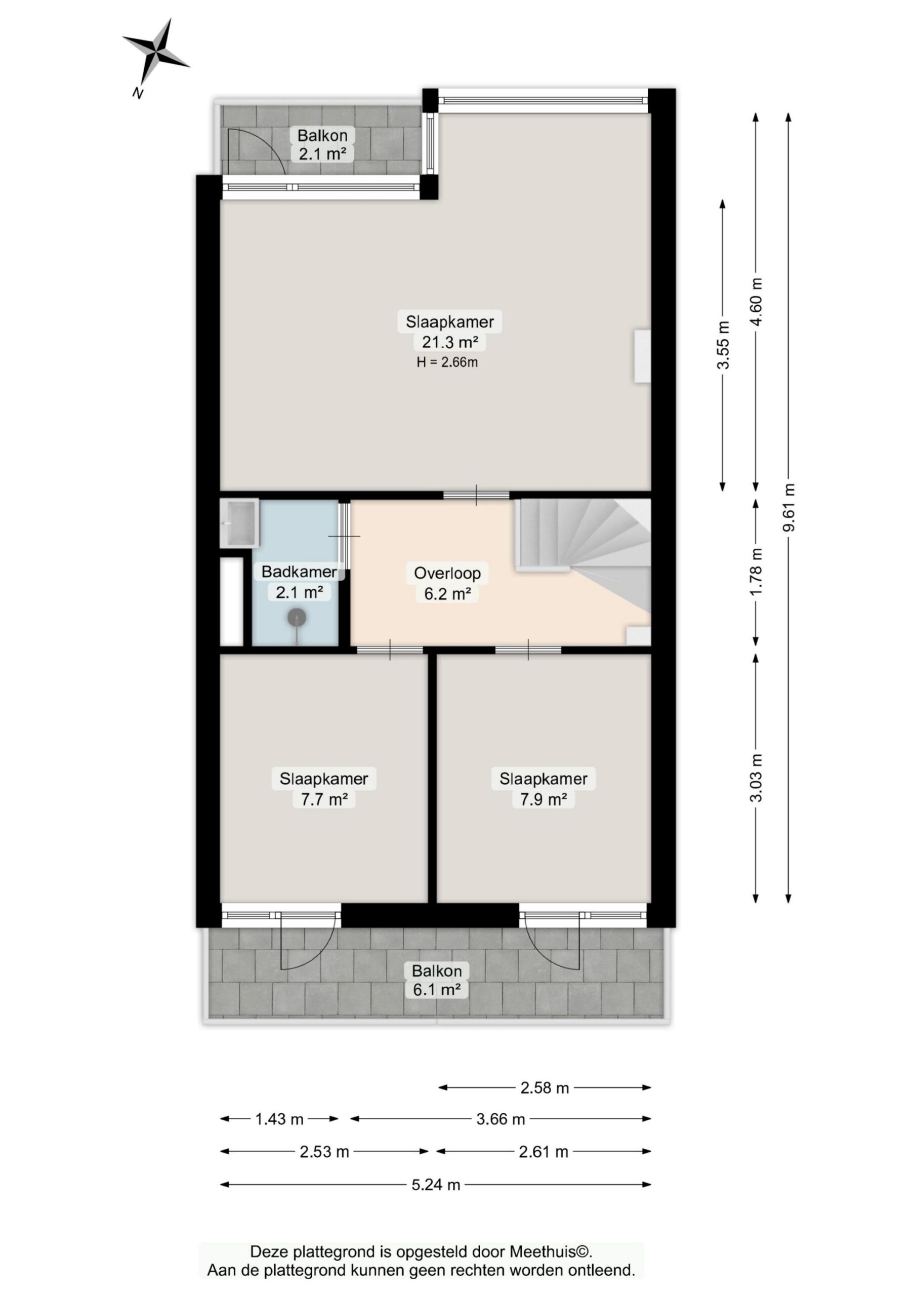 Vechtstraat 53 - Plans in gallery item 2