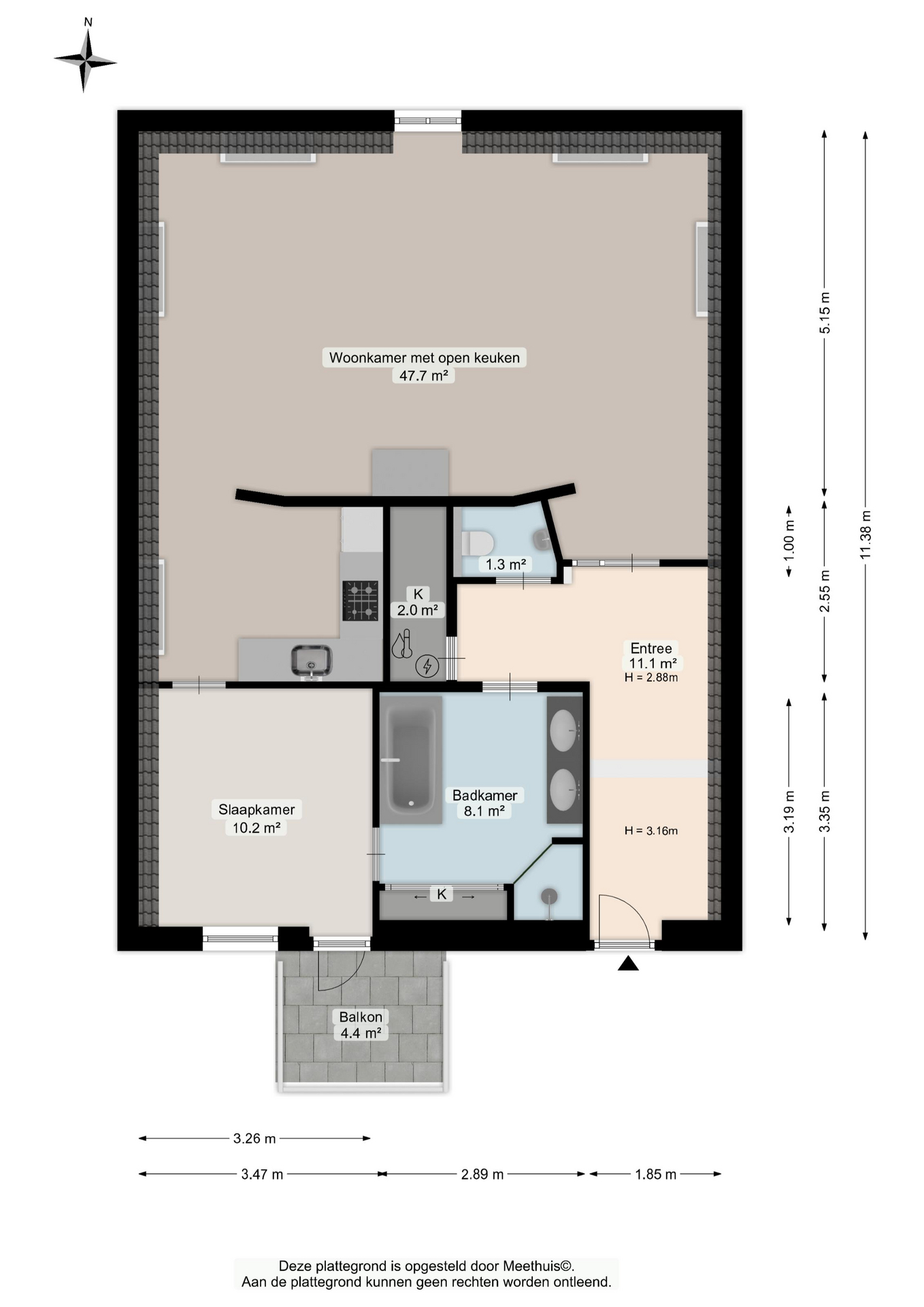 Ubbo Emmiussingel 37 D - Plans in gallery item 2