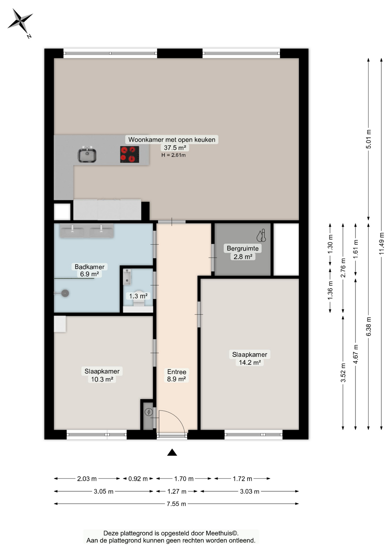Verlengde Lodewijkstraat 76 - Plans in gallery item 1