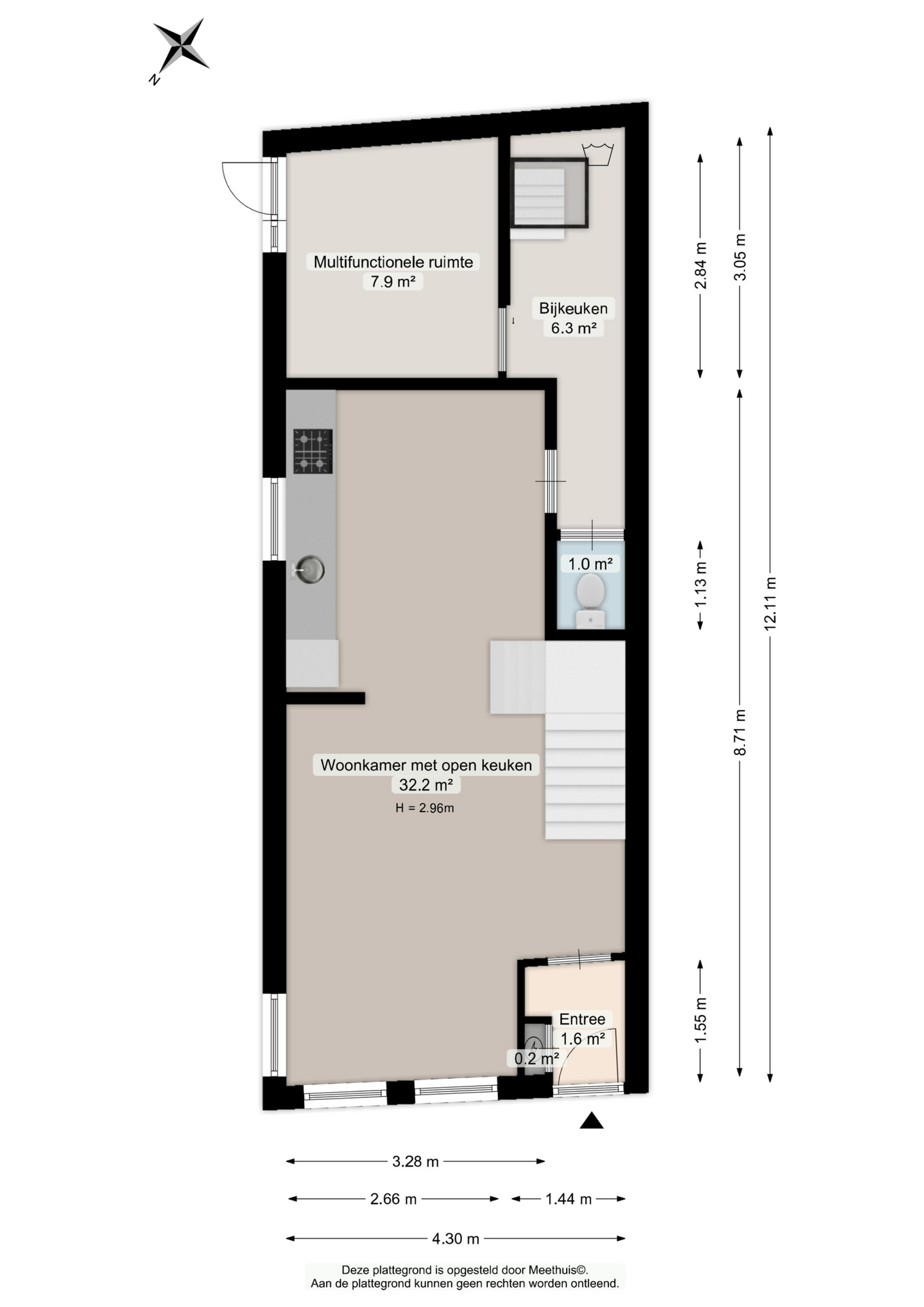 Martenstraat 37 - Plans in gallery item 1
