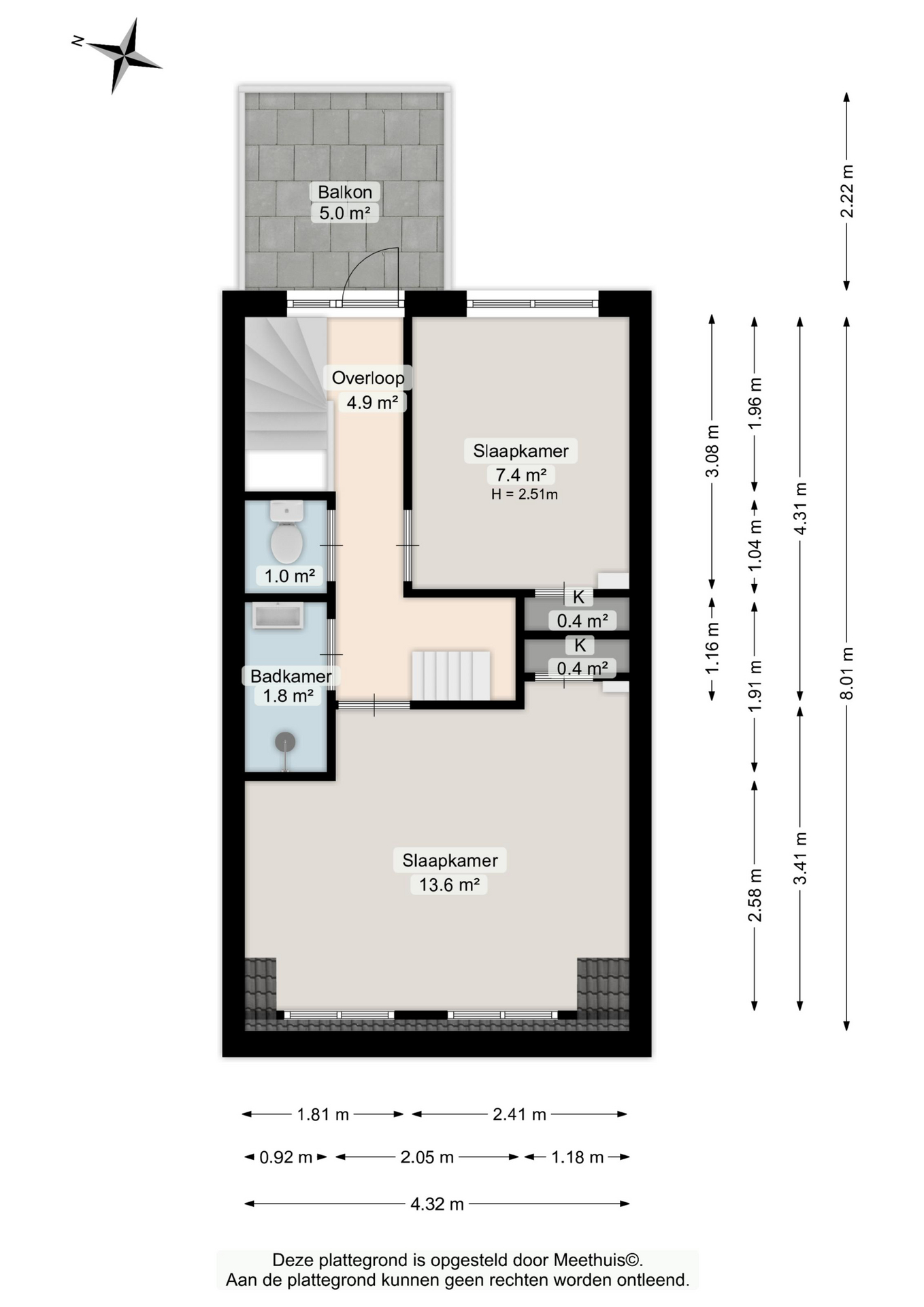 Hoornsediep 42 B - Plans in gallery item 2