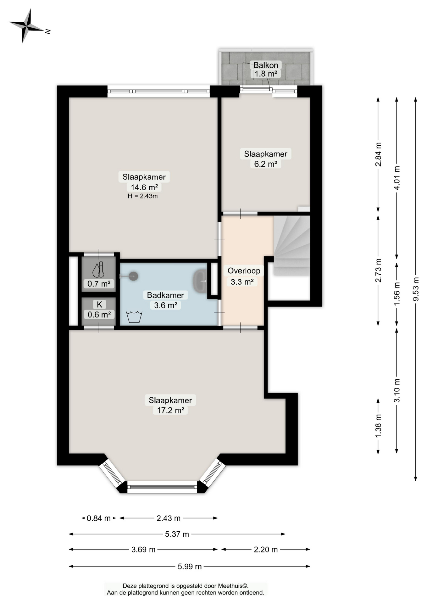 Westinghousestraat 43 - Plans in gallery item 2