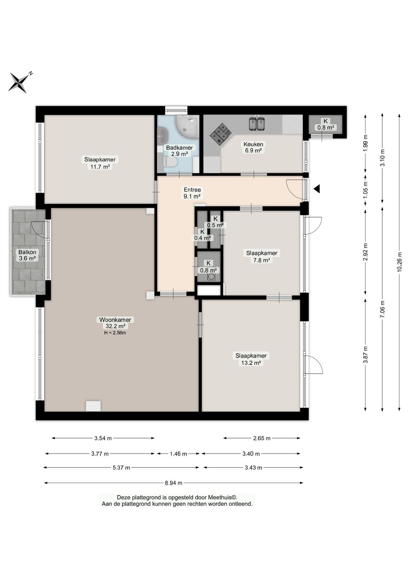 Damsterdiep 167 - Plans in gallery item 2