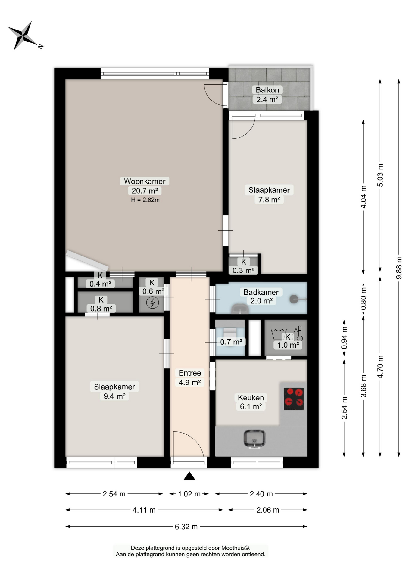 Gorechtkade 1 8 - Plans in gallery item 1