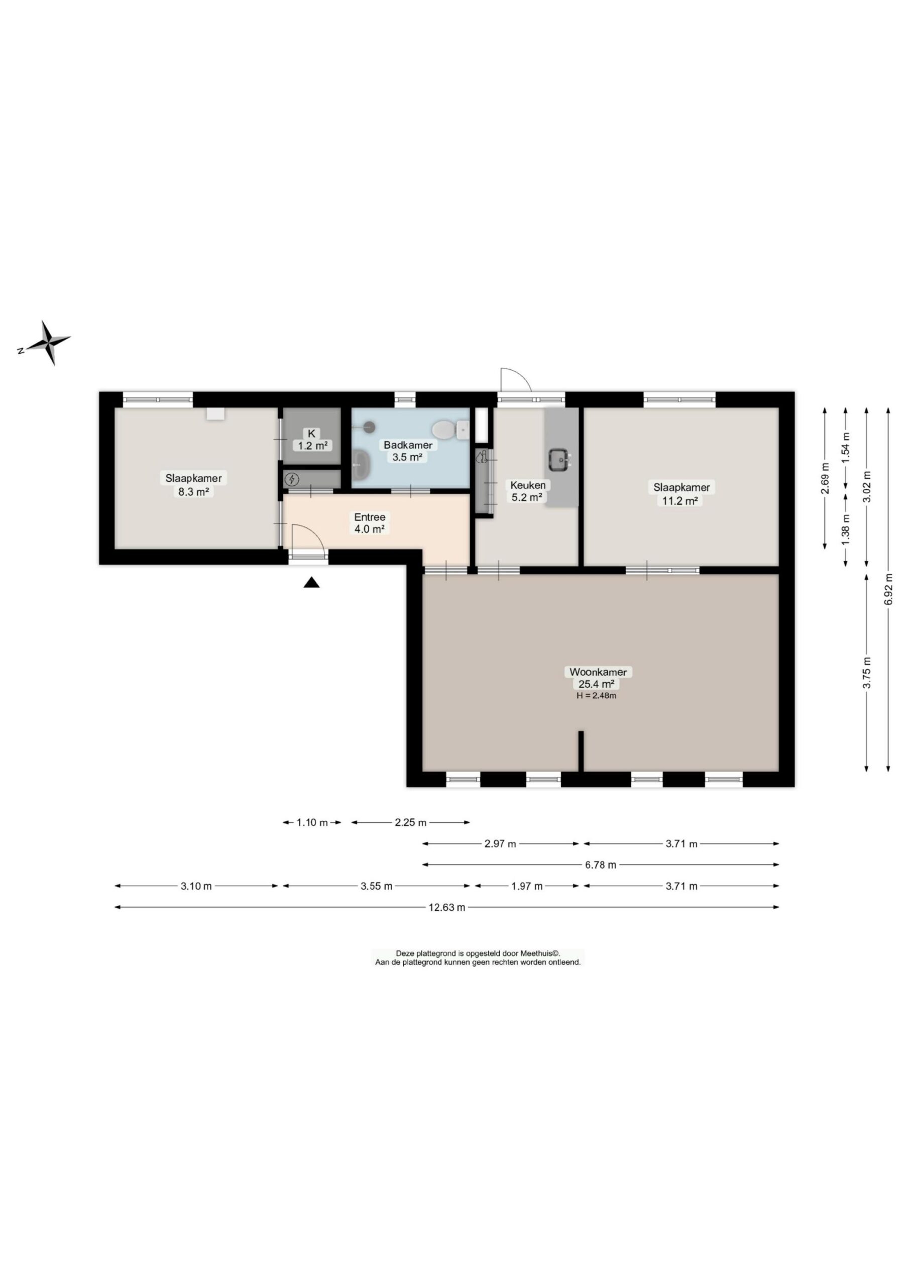 Noorderbinnensingel 88 - Plans in gallery item 1