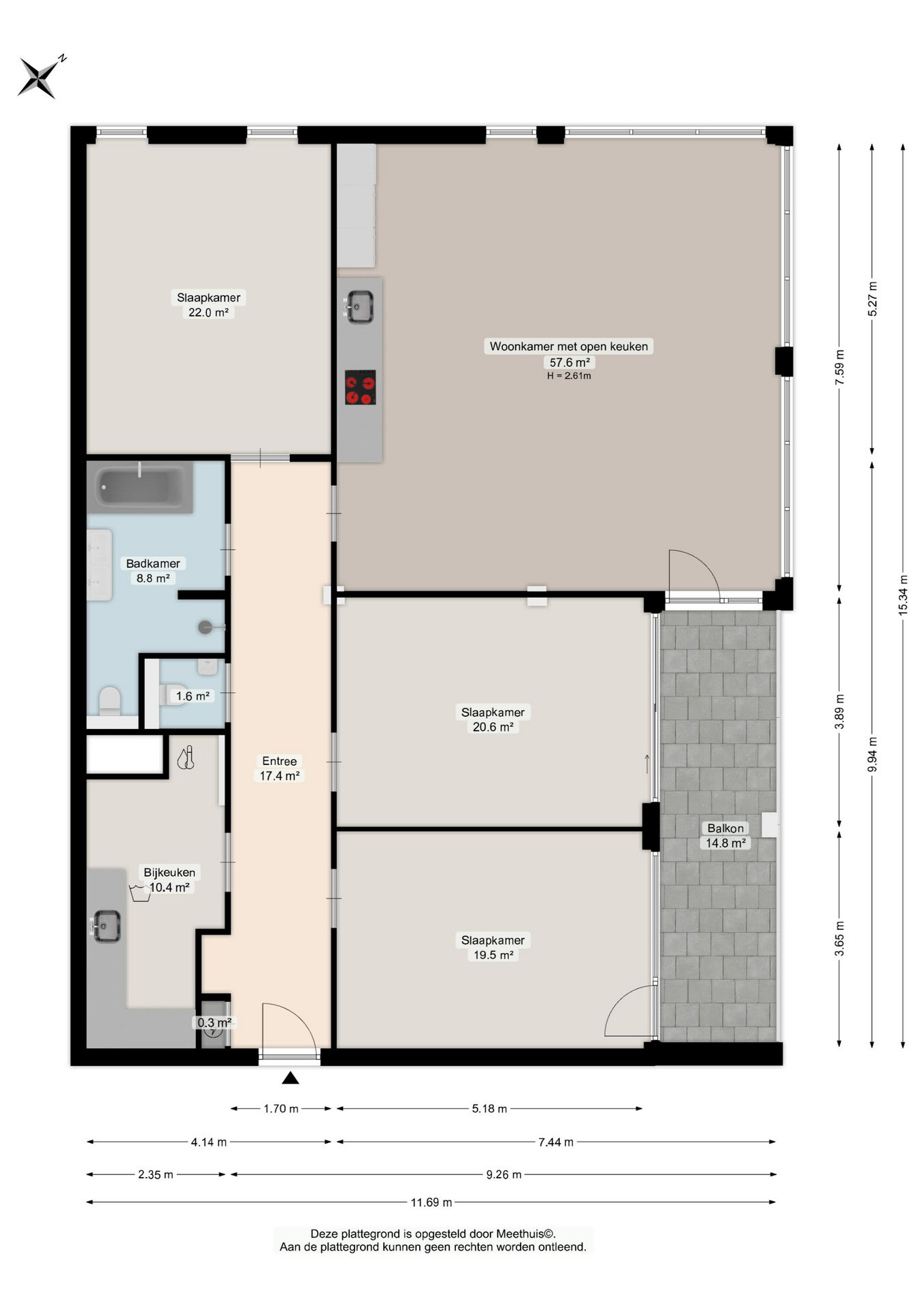 Bloemsingel 148 - Plans in gallery item 1