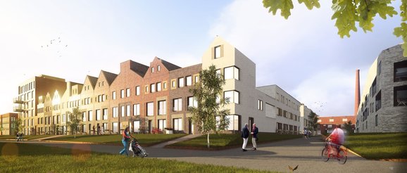 Update nieuwbouwproject Ebbingekwartier (blok 6)