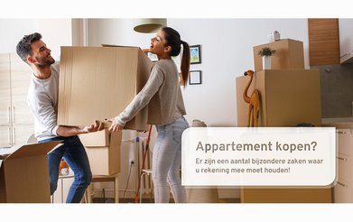 Appartement kopen? Hier moet u rekening mee houden!