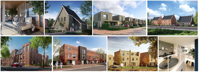 Beschikbare nieuwbouwhuizen