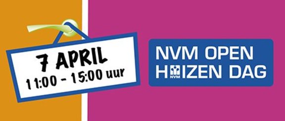 Zaterdag 7 april aanstaande: NVM Open Huizen Dag