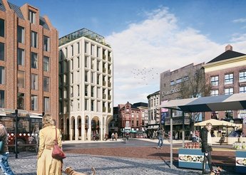 De sloop is begonnen; nieuwbouw 'Merckt' is gestart!