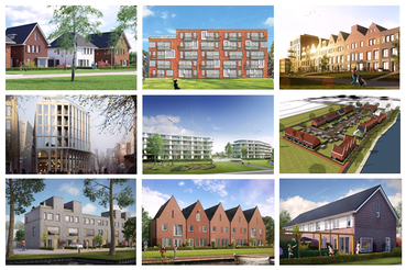 De stand van zaken van alle nieuwbouwprojecten - December