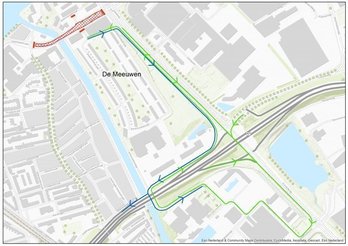 Wegwerkzaamheden Griffeweg Groningen