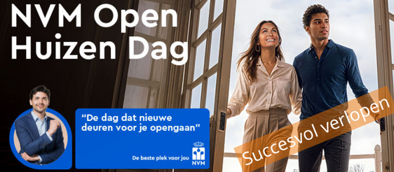 Open Huizen Dag in trek bij verkopers en kijkers!