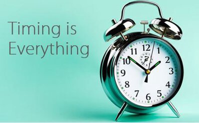 Timing is alles