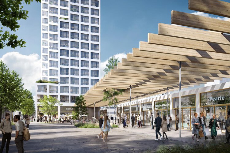 Winkelcentrum Paddepoel - foto 1